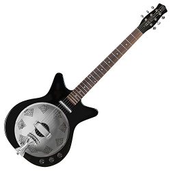 Danelectro ’59 Acoustic-Electric Resonator Guitar Black