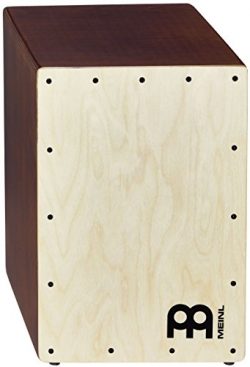 Meinl Percussion JC50LBNT Baltic Birch Wood Compact Jam Cajon with Internal Snares, Light Brown