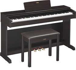 Yamaha YDP143R Arius Series Console Digital Piano with Bench, Dark Rosewood