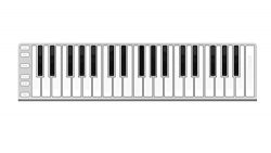 CME XKEY 37 LE Ultra Slim 37 Full Size Key Portable USB MIDI Controller Keyboard with Full Veloc ...