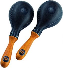 Meinl Percussion PM2BK Standard Concert Maracas with Wooden Handles, Pair (VIDEO)