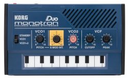 Korg Monotron Duo Dual Oscillator Analog Pocket Synthesizer