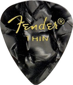 Fender 351 Shape Premium Picks (12 Pack) for electric guitar, acoustic guitar, mandolin, and bass