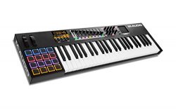 M-Audio Code 49 Black | 49-Key USB MIDI Keyboard Controller with X/Y Touch Pad (16 Drum Pads/9 F ...