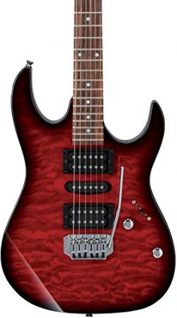 Ibanez 6 String Solid-Body Electric Guitar, Right Handed (GRX70QATRB)