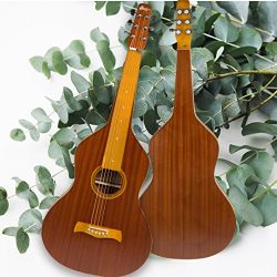 WINZZ Hawaiian Weissenborn Classic Acoustic Lap Steel Guitar for Enthusiasts