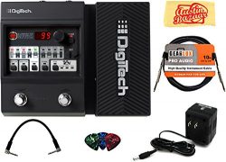 DigiTech Element XP Multi-Effects Pedal Bundle with Power Supply, Instrument Cable, Patch Cable, ...