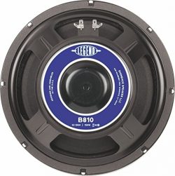 Eminence Legend B810 10″ Bass Amplifier Speaker, 150 Watts at 32 Ohms