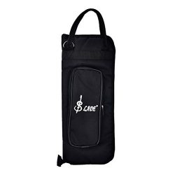 Buytra Drumstick Bag Case Drum Stick Holder Percusssion Drum Mallet Bag with External Pocket and ...