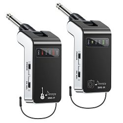 New Version Donner Rechargeable Wireless Guitar System DWS-3 Digital Guitar Bass Audio Transmitt ...