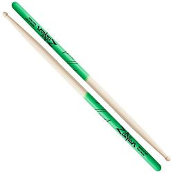 Zildjian Super 7A Maple Green Dip Drumsticks