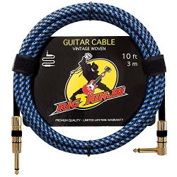 RIG NINJA GUITAR CABLE for Serious Musicians, Quality Guitar Cords for Amp, Low Noise Instrument ...