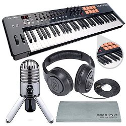 M-Audio Oxygen 49 MK IV 49-Key USB MIDI Keyboard/Drum Pad Controller with VIP Software Download  ...