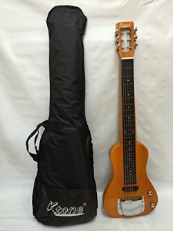 Natural Electric 6 String Lap Steel Guitar, Free Gig Bag