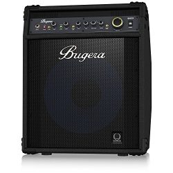 BUGERA BXD15A 1000-Watt 2-Channel Bass Amplifier with 15″ Turbosound Aluminum-Cone Speaker ...