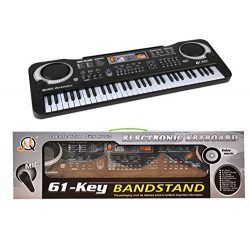 61 Key Portable Electronic Organ Music Keyboards Piano Educational Toy For Kids Boy Girls Beginn ...