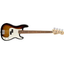 Fender 4 String Standard Precision Electric Bass Guitar-PAU Ferro Fingerboard, Brown Sunburst, ( ...