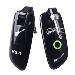 Mefe Rechargeable Wireless Guitar System Guitar Bass Wireless Digital Transmitter Receiver 100 C ...