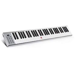 Vangoa VGK8600 61-Key Portable MIDI Keyboard with Touch-response Full Size Keys, Built-in Speaker