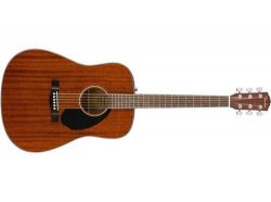 Fender 6 String Acoustic Natural Finish, CD-60S Right, All Mahogany, Guitar (0961702021)