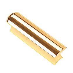 Gold Stainless Steel Guitar Slide Tone Bar for Dobro, Lap Steel Guitar, Hawaiian Guitar, Electri ...