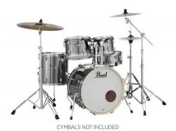 Pearl Export 5-pc. Drum Set w/830-Series Hardware Pack, Smokey Chrome, inch (EXX705N/C21)