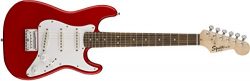 Squier by Fender Mini Stratocaster Beginner Electric Guitar – Indian Laurel Fingerboard &# ...