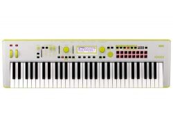 Korg Kross2 61-Key Neon Keyboard Workstation (Neon Green)