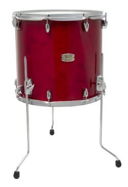 Yamaha Stage Custom Birch 14×13 Floor Tom, Cranberry Red