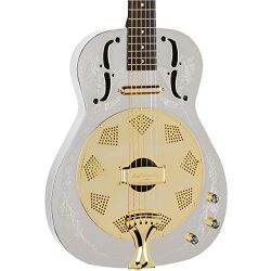 Luna Steel Magnolia Resonator Electric Guitar