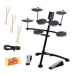 Roland TD-1K Electronic Drum Set Bundle with 3 Pairs of Sticks, Audio Cable, and Austin Bazaar P ...