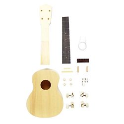 Zimo Make Your Own Ukulele 23in Concert Ukulele Hawaii Ukulele DIY Kit