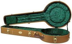 Superior CD-2530 Deluxe Hardshell 5 String Resonator Banjo Case