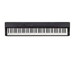 Casio Privia PX-160BK 88-Key Full Size Digital Piano with Power Supply, Black (Renewed)