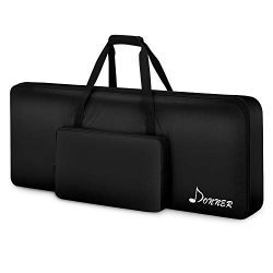 Donner 61 Key Keyboard Case Bag, Electric Piano Padded Case Gig Bag 40″x16″x6″ ...