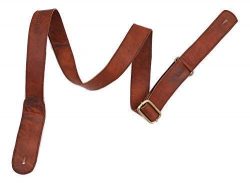 WerKens Genuine Leather Adjustable Mandolin,Ukulele Strap Belt, Soft Feel Comfortable Grip Slim  ...