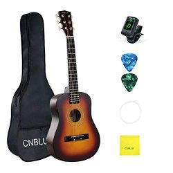 Kid Beginner Guitar Classical Guitar Acoustic Guitar 1/2 Half Size 30 inch Steel Strings