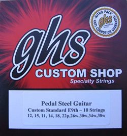2 Pack – GHS E9th-10 (Standard) Pedal Steel Guitar Strings