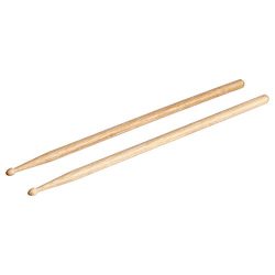 AmazonBasics 5A Drumsticks – Oak, 1-Pair Pack
