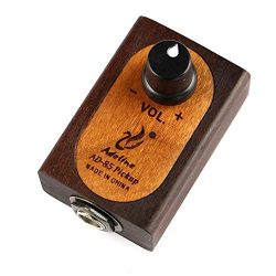 Adeline piezo transducer pickup very convenient for Acoustic Classical Guitar Ukulele Violin Cel ...