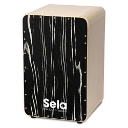 Sela SE 034A CaSela Makassar Professional Cajon with Removable Snare System and Special Clap Corners